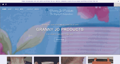 Desktop Screenshot of grannyjoproducts.com