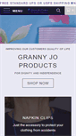 Mobile Screenshot of grannyjoproducts.com